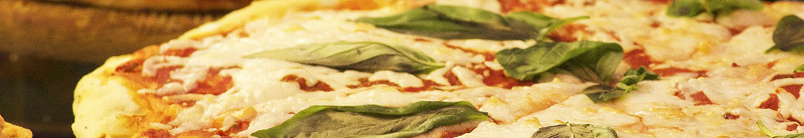 Eating Italian Pizza Sandwich at Buona - Darien restaurant in Darien, IL.